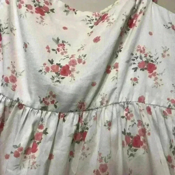 NWT Altar'd State SZ L Cream Square Neck Knee-Length Sundress - Picture 4 of 5